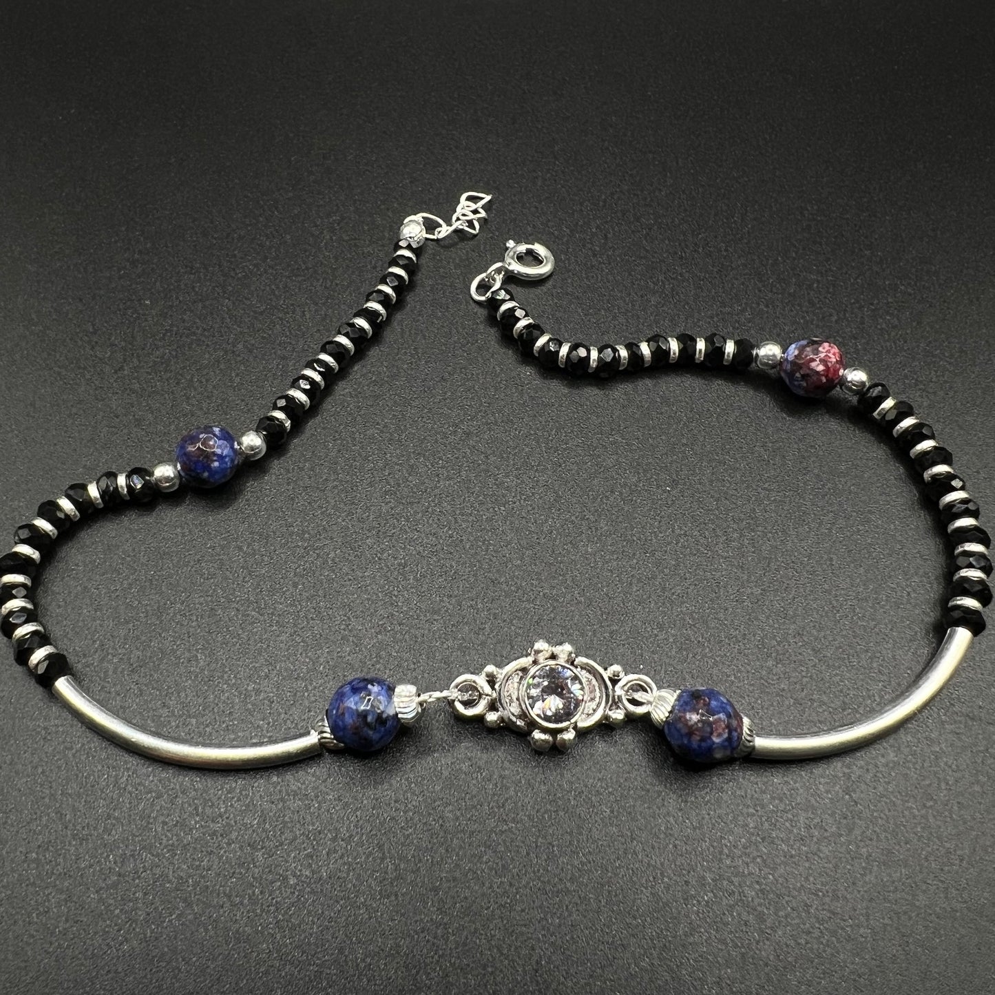 White Stone Anklet