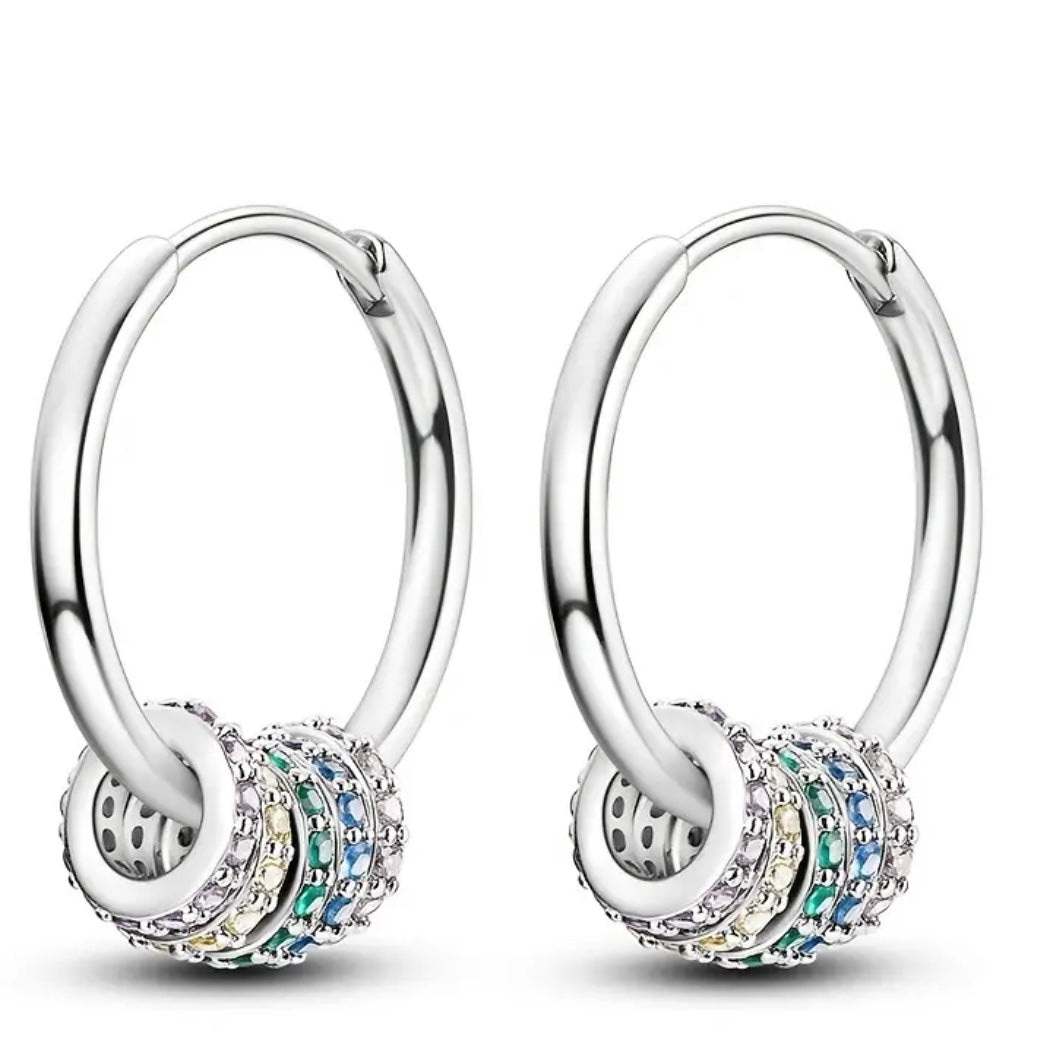 Charm Stone Earring