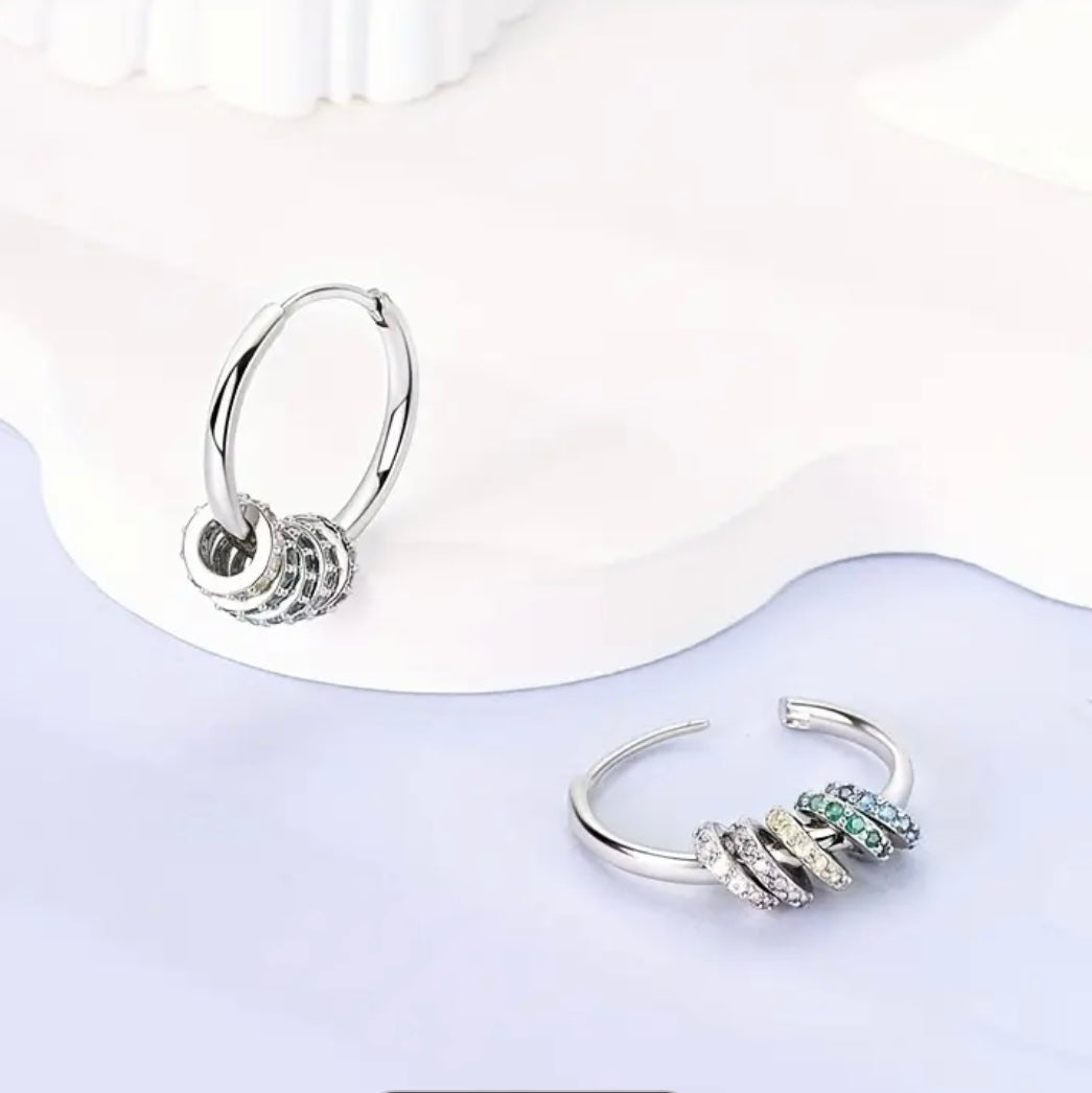 Charm Stone Earring