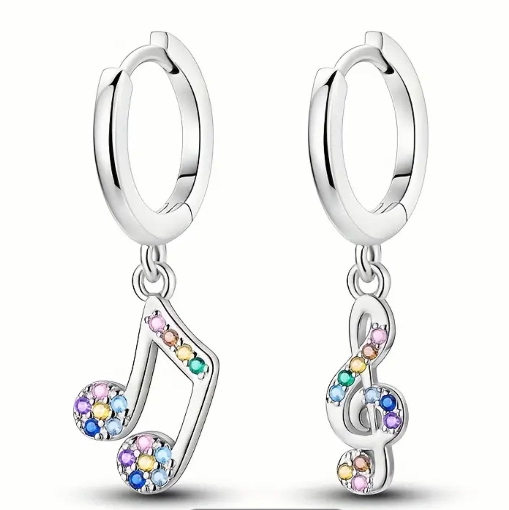Music Note Earring