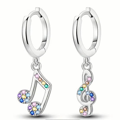 Music Note Earring