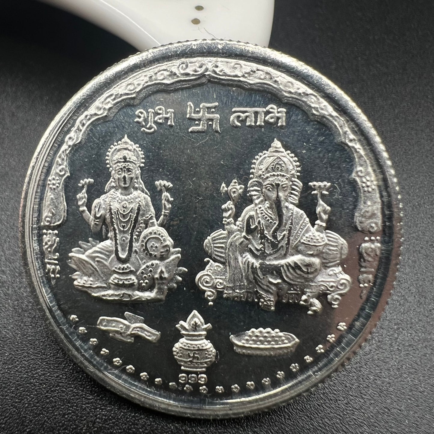 Lakshmi-Ganesha Coin