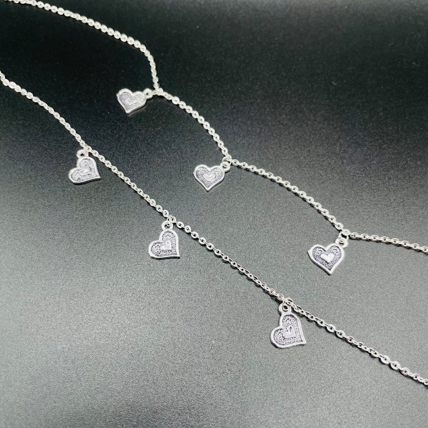 Dangling Heart Anklet