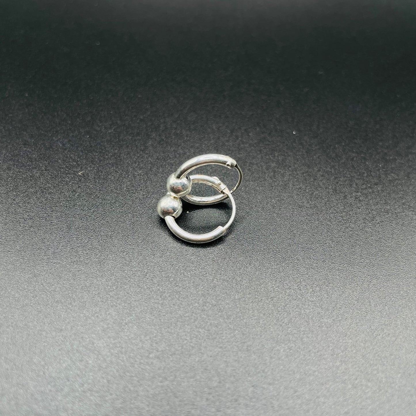 Ball Hoop Earring