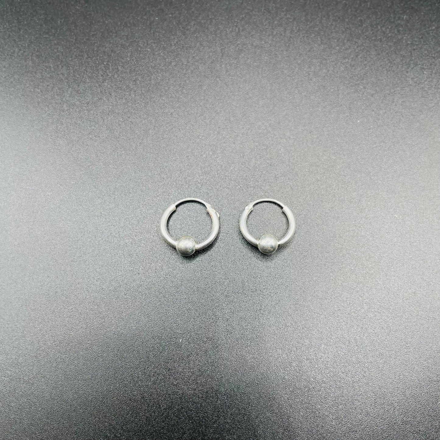 Ball Hoop Earring