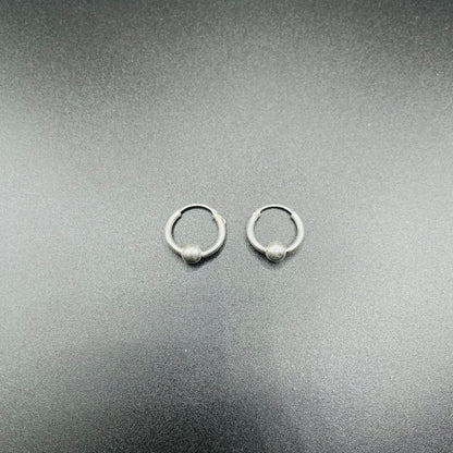 Ball Hoop Earring