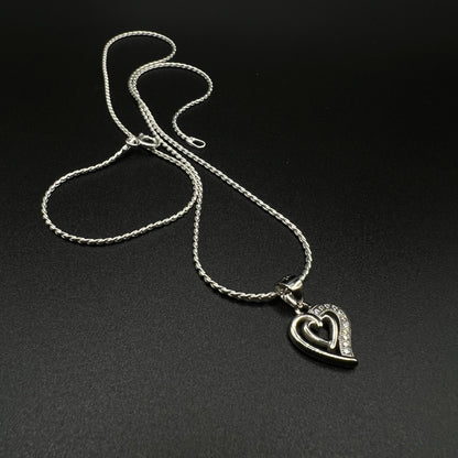 Heart in Heart Pendant