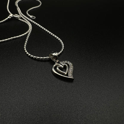 Heart in Heart Pendant