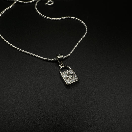 Star Lock Pendant