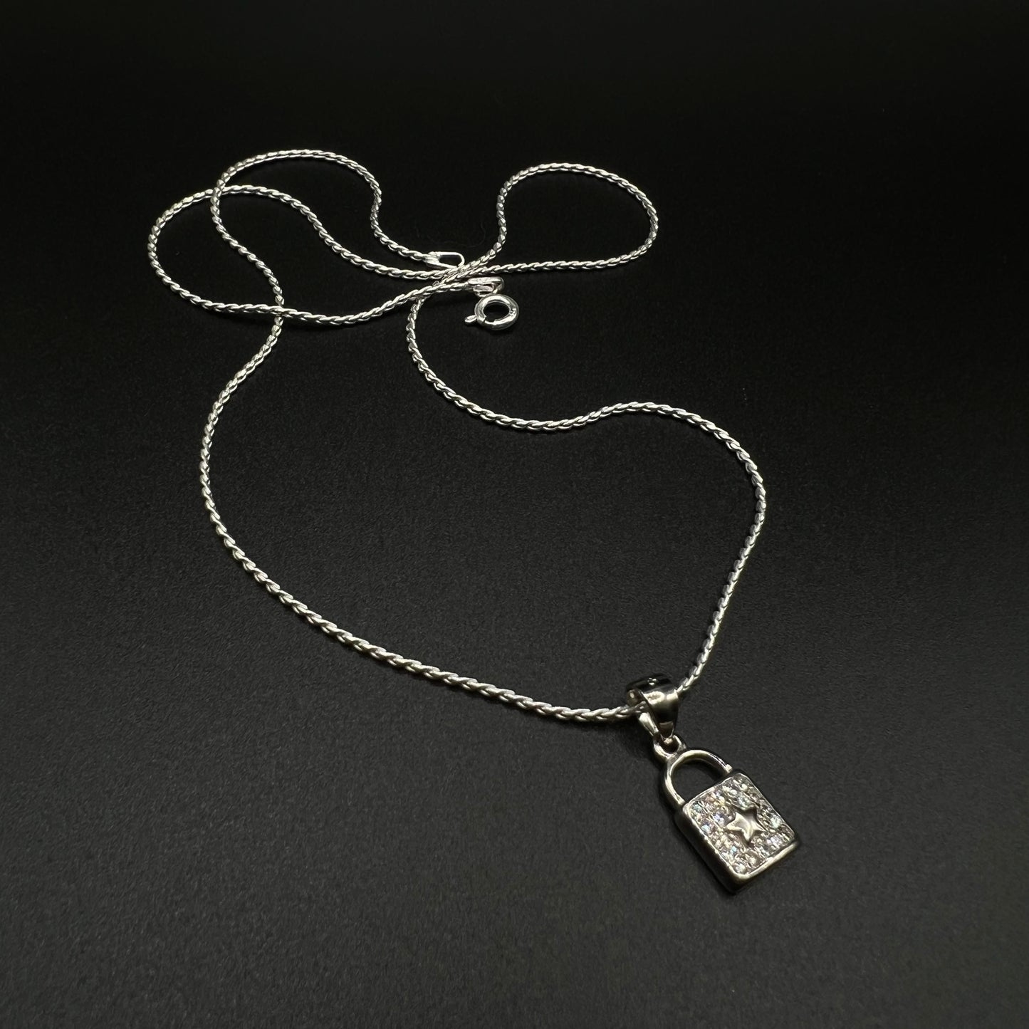 Star Lock Pendant