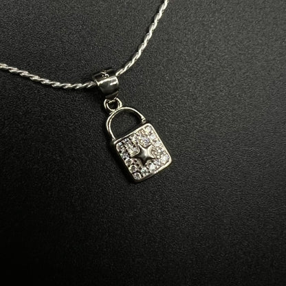 Star Lock Pendant