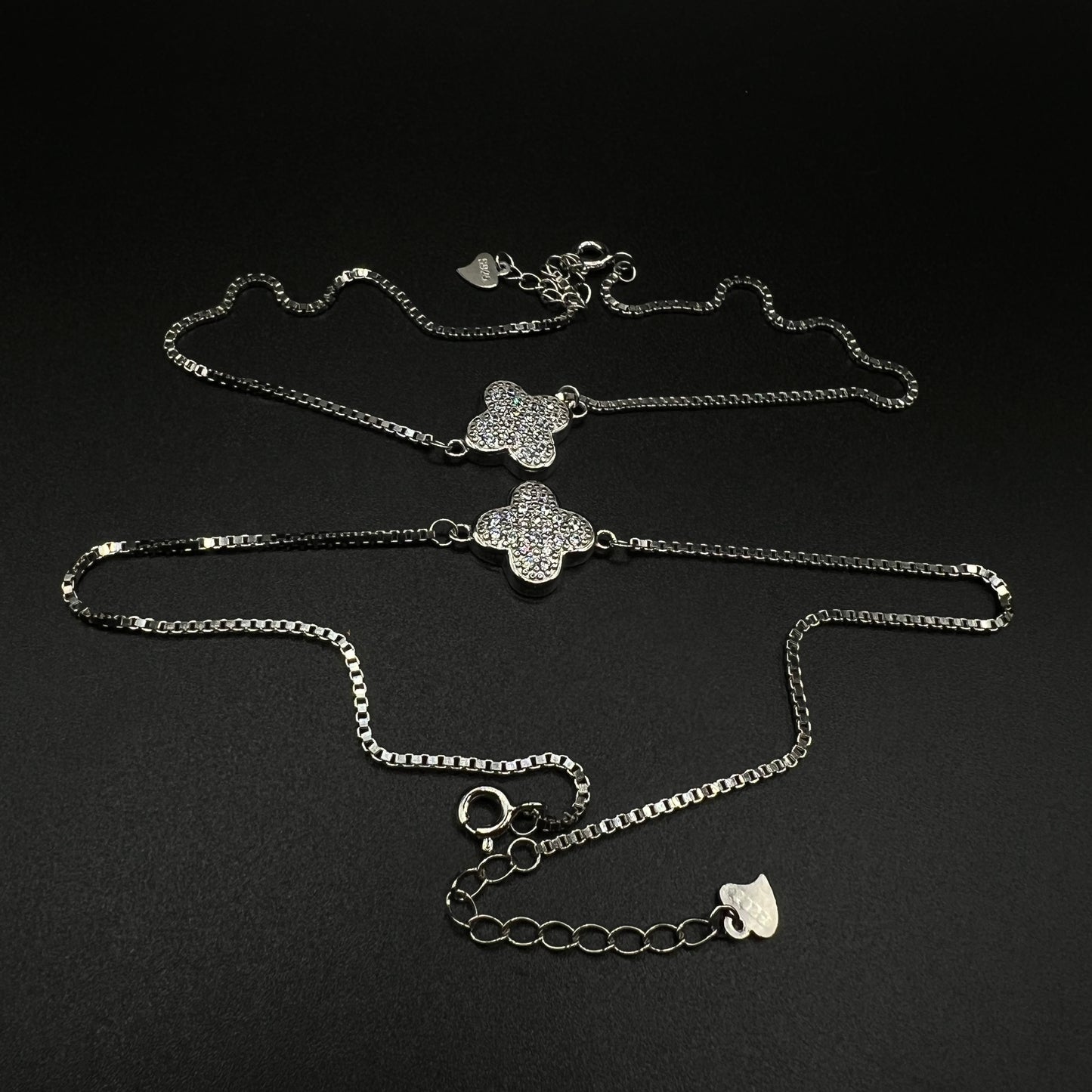 Four Leaf Clover Anklet