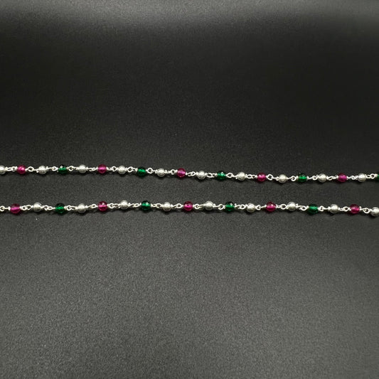 Multi-Color Anklet