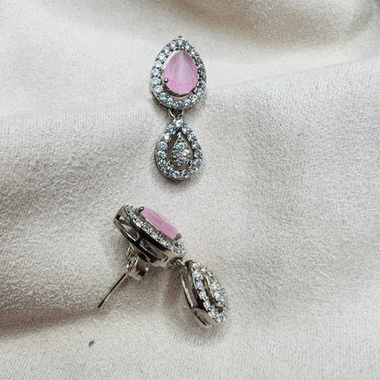 Pink Small Drop Earrings