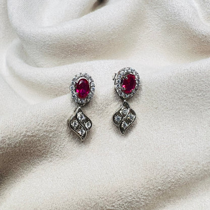 Pink Small Drop Earrings