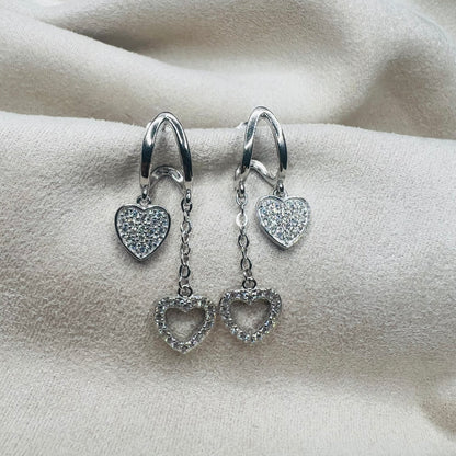 Heart Dangler Earring