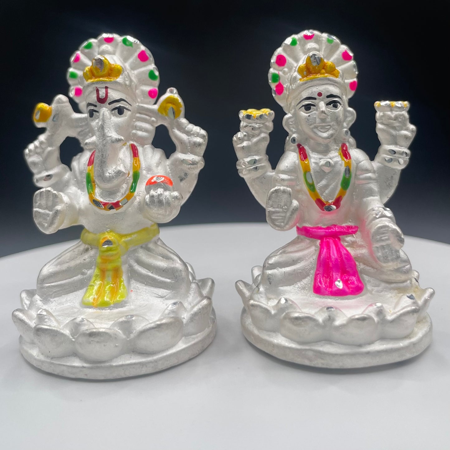 Ganesh and Lakshmi Idol