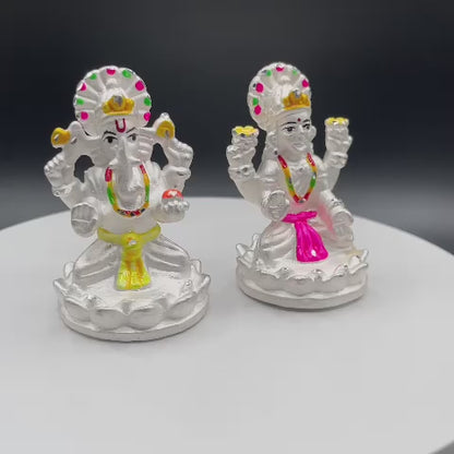 Ganesh and Lakshmi Idol